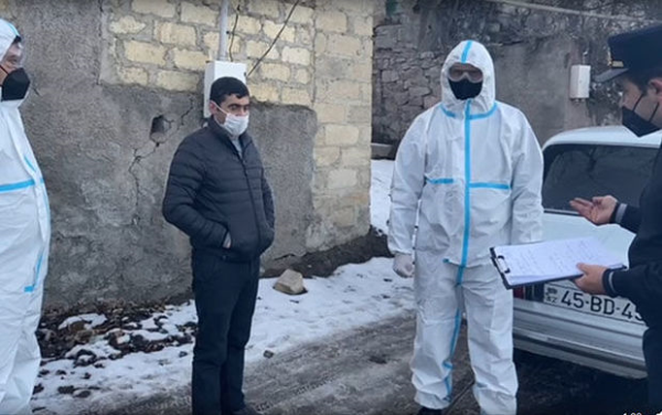 Samuxa qonaqlığa gedən COVID-19 xəstəsi saxlanıldı - FOTO